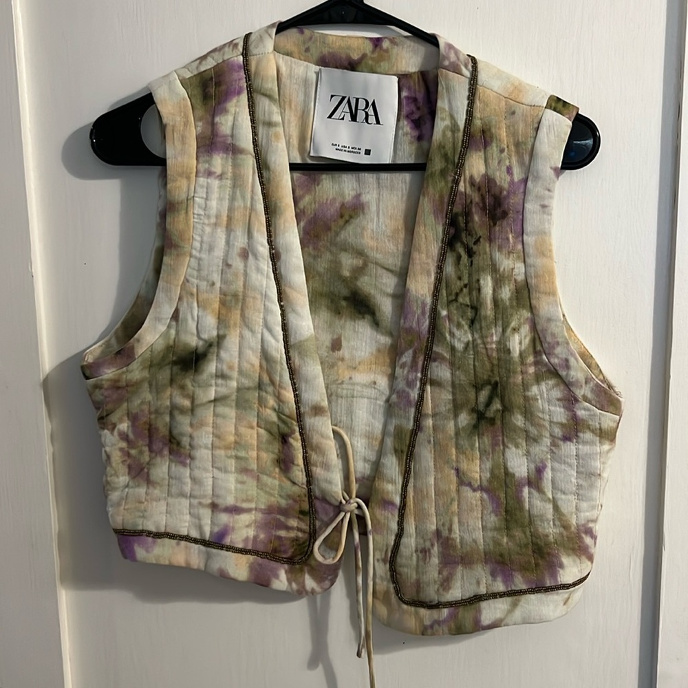 BEADED ZARA VEST
